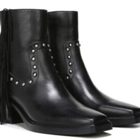 NWOB $200 Sam Edelman Bernie Fringe Bootie Size 5 - Picture 2 of 10